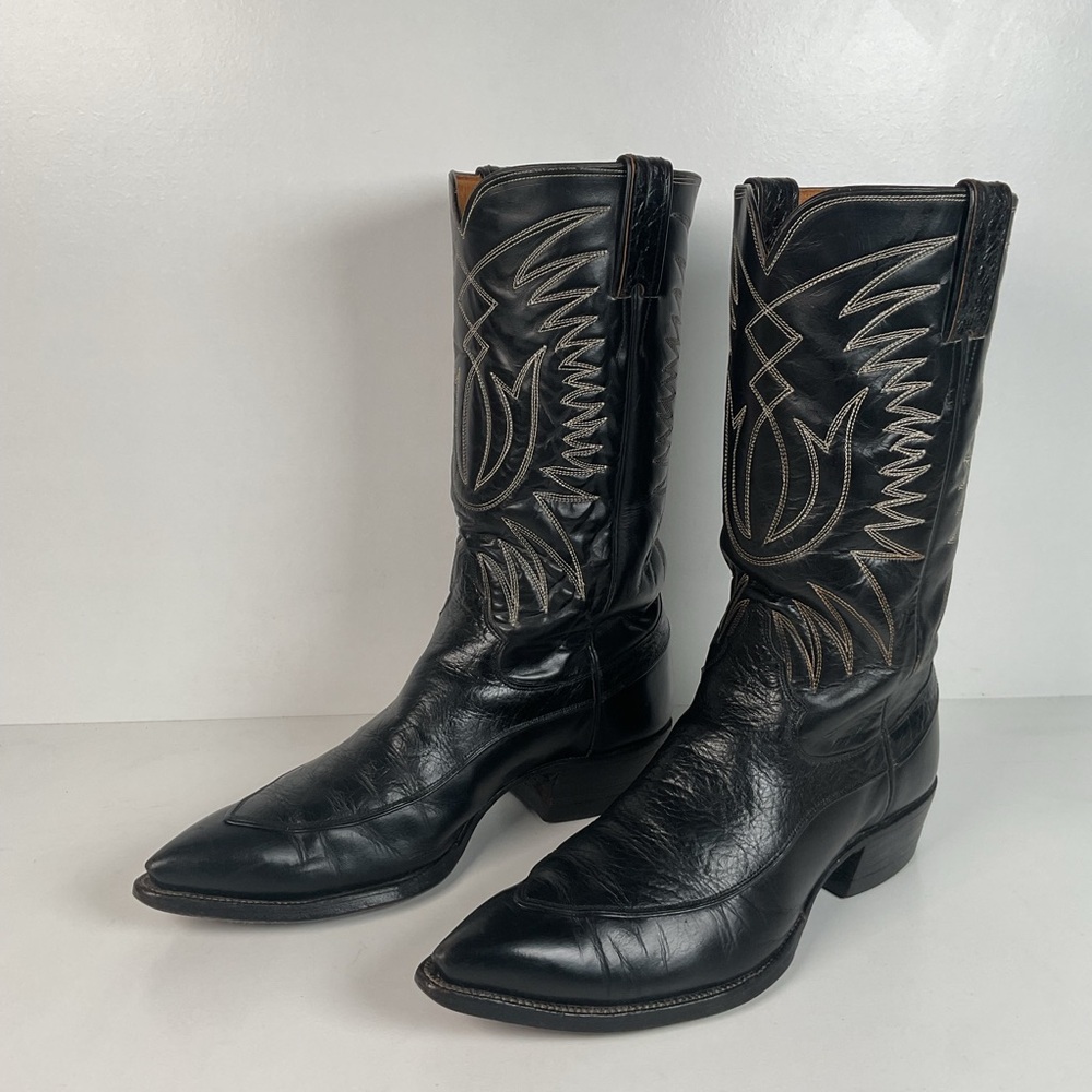 Vintage Justin Algonquin Toe Cowboy Boots | 1960s-1970s | Men’s 8.5 D